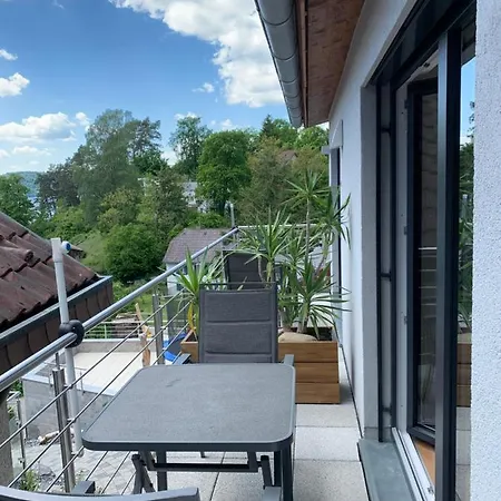 Silvias - Mit Seeblick Am Uferpark Ueberlingen, Bodensee 아파트