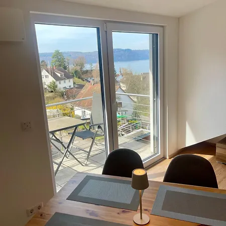 Silvias - Mit Seeblick Am Uferpark Ueberlingen, Bodensee 아파트 위버링겐