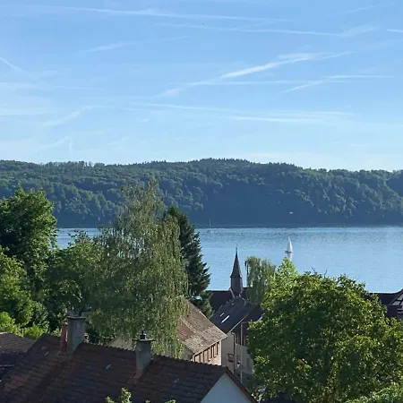 Silvias - Mit Seeblick Am Uferpark Ueberlingen, Bodensee 위버링겐
